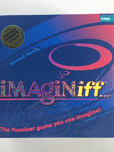 IMAGINiff Board Game 2006 REVISED EDITION!!! Over 100 of 183 Question Cards New and Updated! 3-8 Players. Ages 10 & up. by Buffalo Games