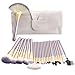 S'agapo Premium Makeup Brushes Set with Case - 24 PCs Professional Synthetic Brushes for Foundation, Powder, Concealer, Blush, Eyebrow, Eyeshadow, Eyeliner and Face Contour