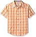 Calvin Klein Boys' Evolution Plaid Short Sleeve Shirt