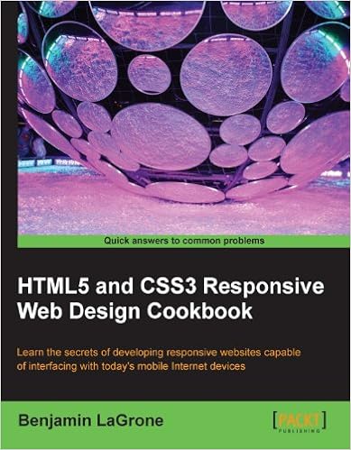 Amazon Com Html5 And Css3 Responsive Web Design Cookbook Ebook Lagrone Benjamin Kindle Store