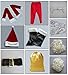 Tacuvan Men's Deluxe Santa Suit 10pc. Christmas Ultra Velvet Adult Santa Claus Costume S