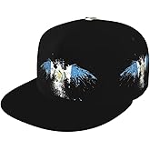 Baseball Cap Four-Sided Printing Flat Bill Brim Cool Hip Hop Trucker Hat Men Women Adjustable Baseball Caps