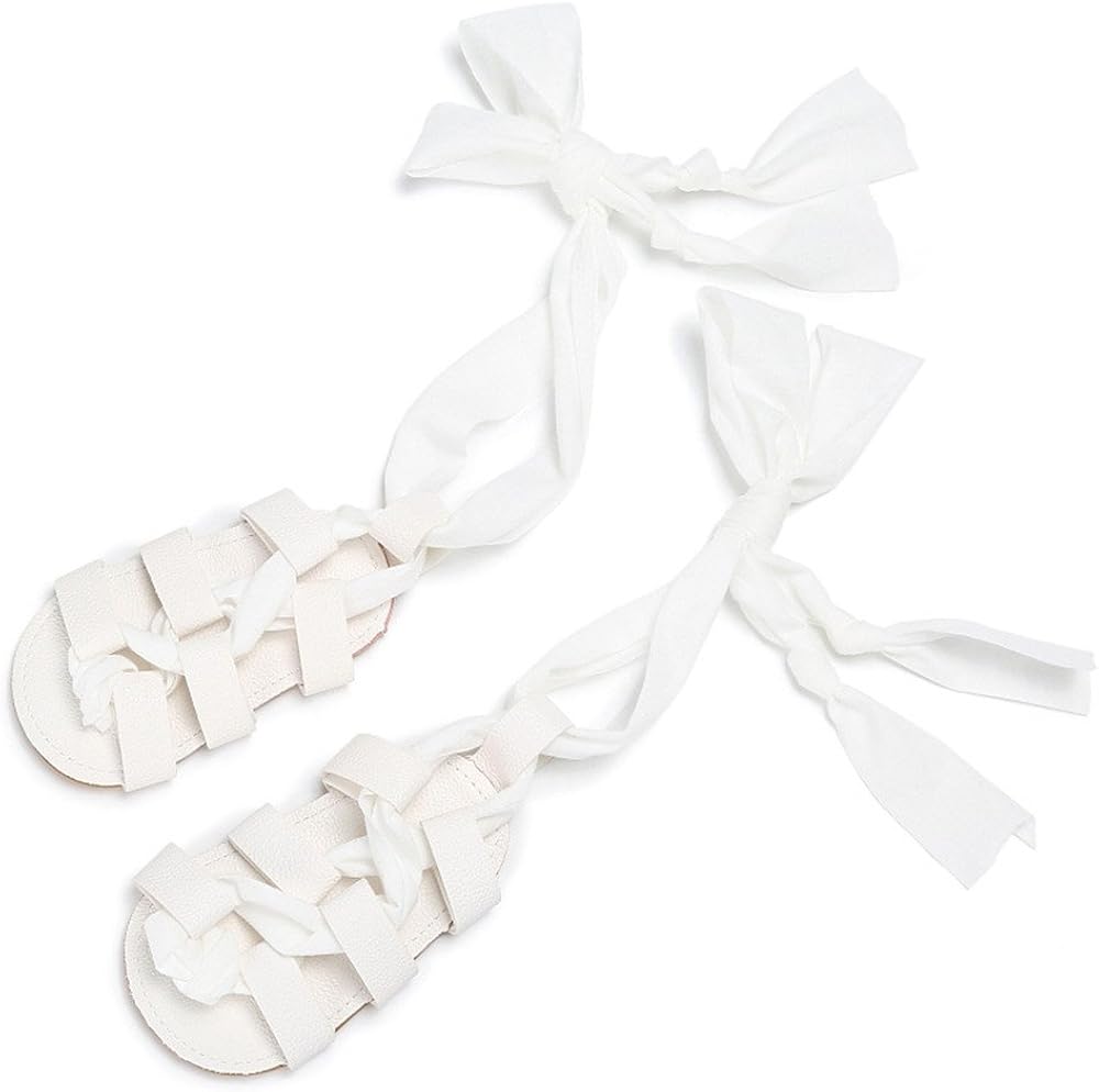  | HsdsBebe Baby Girls Gladiator Sandals Pu Leather Rubber Sole Toddler First Walkers Roman Lace up Beach Sandal Shoes | Sandals
