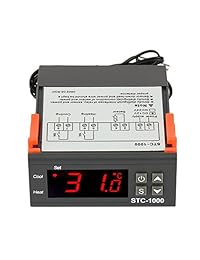AGPtek   Controlador digital multiusos de temperatura STC 1000 W   Sensor