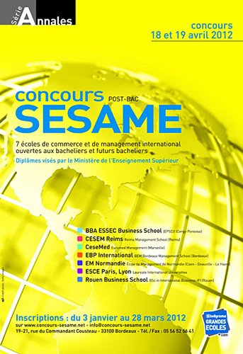 Concours SESAME