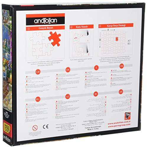 Anatolian Wisteria Terrace Jigsaw Puzzle (500 Piece)