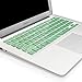 Kuzy Metallic Keyboard Cover for MacBook Pro and MacBook Air, Green (M.Green.Key)