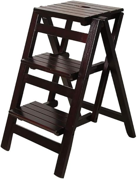 MOM Reposapiés Escalera de Tijera Escalera de Taburete Plegable para el