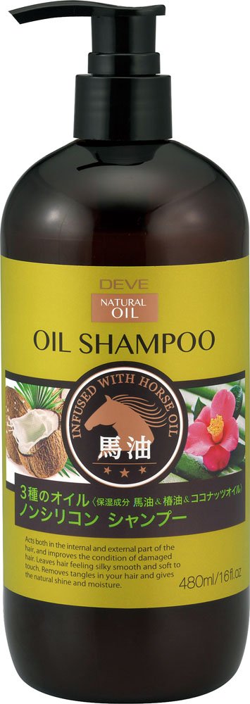 DEVE 3 Types Of Oil Shampoo Body 480 ml