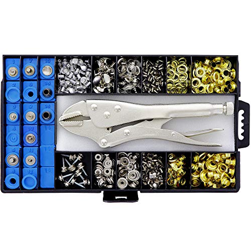 AllinOne Snap, Grommet, Eyelet & Rivet Plier Tool Kit Ideal Enclosure