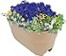 EMSCO Group Bloomers Railing Planter with Drainage Holes – 24