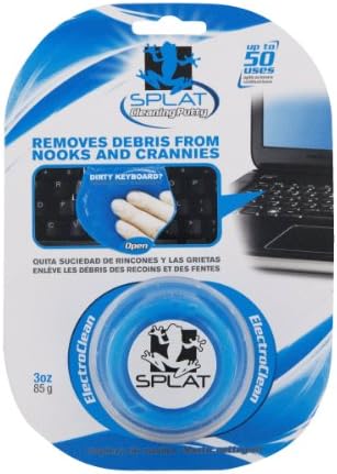 Vdera SPLAT-EC-3H-IC Splat Blue Electro Clean Reusable Putty - 3 oz., (Pack of 12)