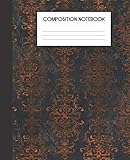 Composition Notebook: Gothic Vampire Spells Pattern College Ruled Notebook Lined School Journal