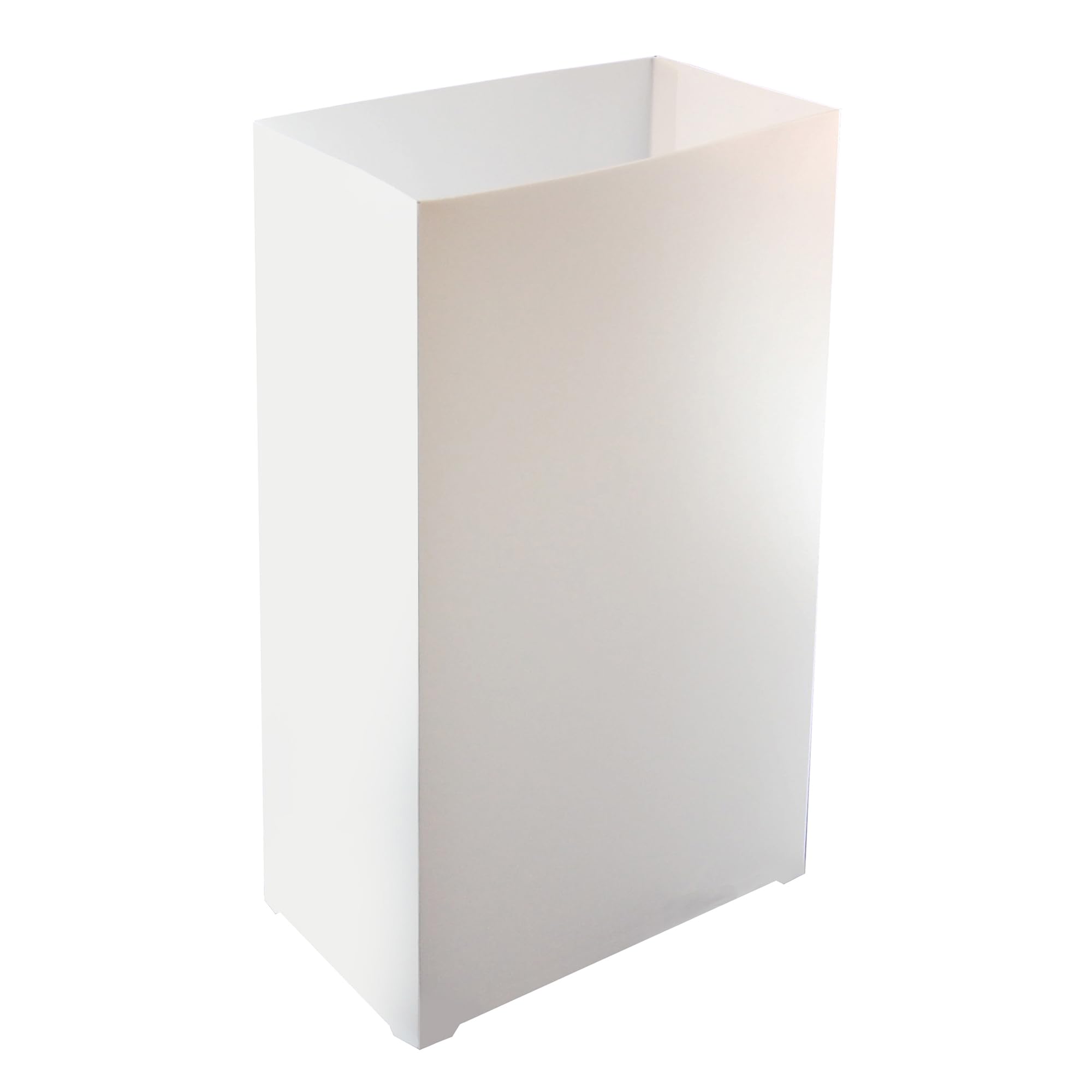 Lumabase 31812 Lanterns Plastic Luminarias, White