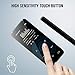 XIAOWU MP3 Player 16GB Bluetooth Digital Music Player Support FM Radio Photo Browsing Video Play Pedometer Voice Recorder Text Reading with Earphone Armband for Sport Running
