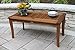 Outdoor Interiors 390070 Eucalyptus Coffee Table