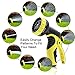 Tespressolife Strongest Flexible Garden Hose Expandable Stretch Hosepipe Comes with 9-Setting Spray Nozzle for All Watering Needs, Black