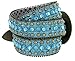 50158 Women's Belts Rhinestone Belt Fashion Western Cowgirl Bling Studded Design Leather Belt 1-1/2