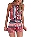 Ayliss Women's Sexy Cut Out Back Bohemian Casual Loose Romper Playsuit