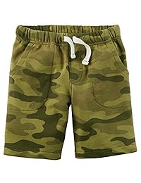 Shorts de felpa francesa sin cordones para niños pequeños de Carter