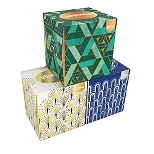 Kleenex Collection Cube Tissues – 576 Tissues – 12 x 48 Stuks – Voordeelverpakking