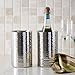 Artisan Set of 2 Tabletop Stainless Steel Wine Bottle Chiller/Coolers