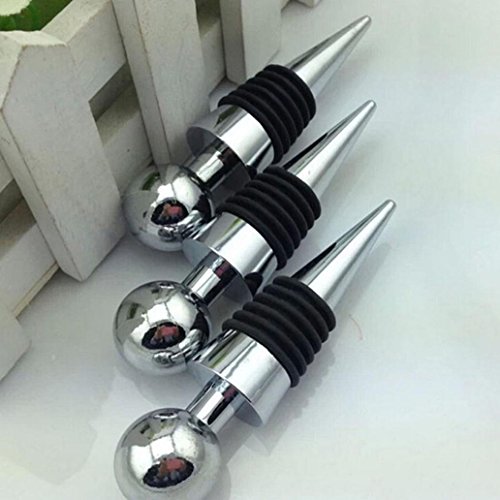 Fashion Metal Champagne Red Wine Storage Bottle Stopper Plug Twist Cap Sealer