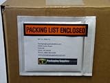 Packing List Enclosed Envelope Panel Face Back Side