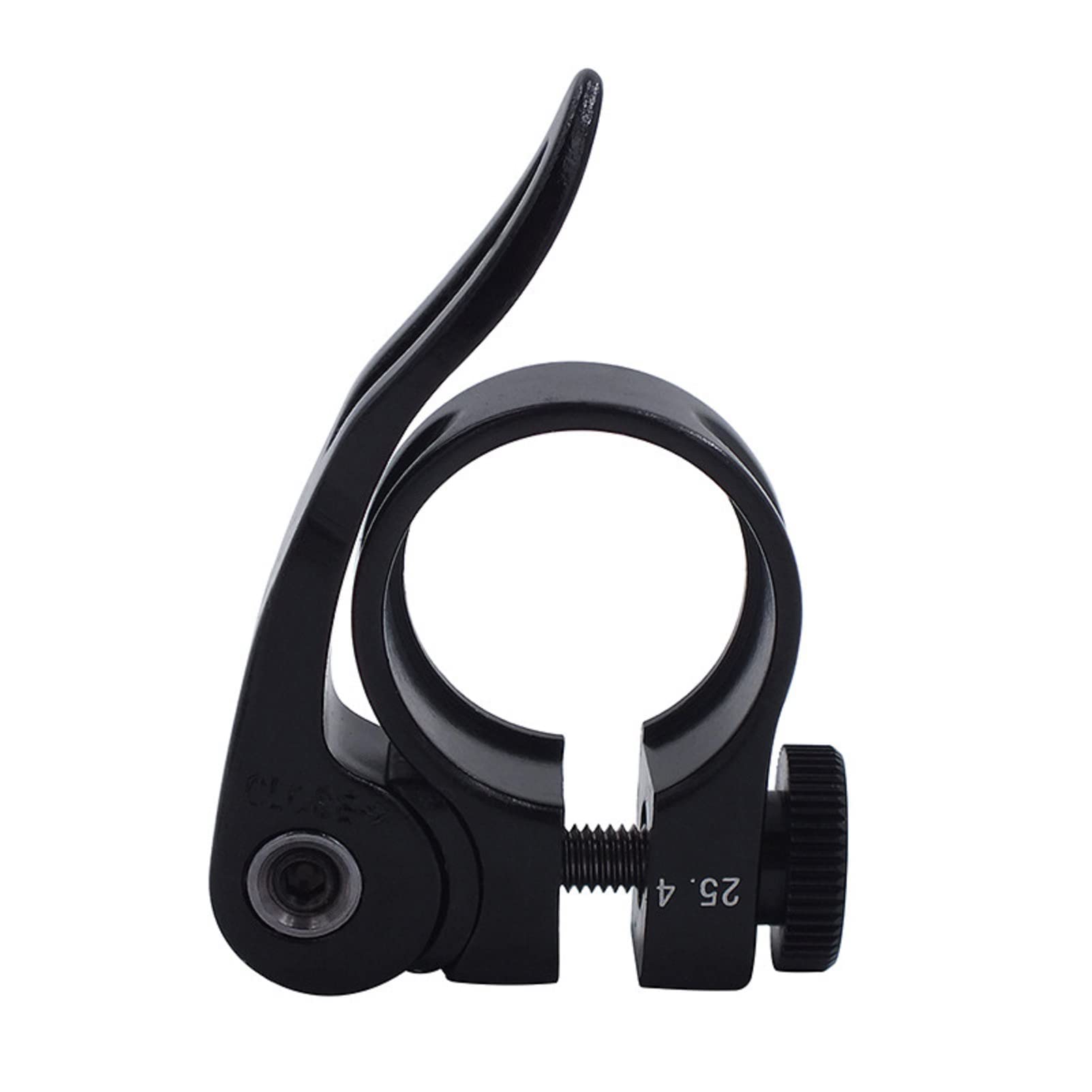 Photo 1 of 1 Piece Bike Seat Post Clamp Aluminium Alloy Bicycle Quick Release Seatpost Collar Fits for 22.2mm Bike Seat Post Tube