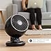 IRIS USA WOOZOO Fan, Oscillating Desk Fan, Table Air Circulator, Fan for Bedroom, 3 Speeds, 74ft Max Air Distance, 13 Inches, 112° Adjustable Tilt, 35 db Low Noise, Black