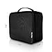 Solofish Portable Cosmetic Bag, Travel Makeup Case Packing Organizer Storage Containers with Top Handle and Removable Divider (Cosmetic are Not Include)