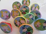 Ben and Holly's Kingdom Cupcake Ring Toppers - SET OF 12