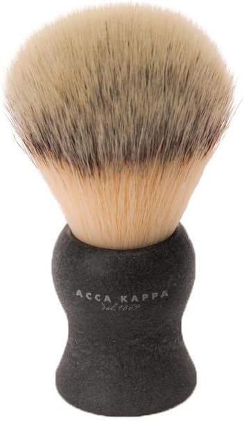 Acca Kappa Natural Black Synthetic Fibre Shaving Brush