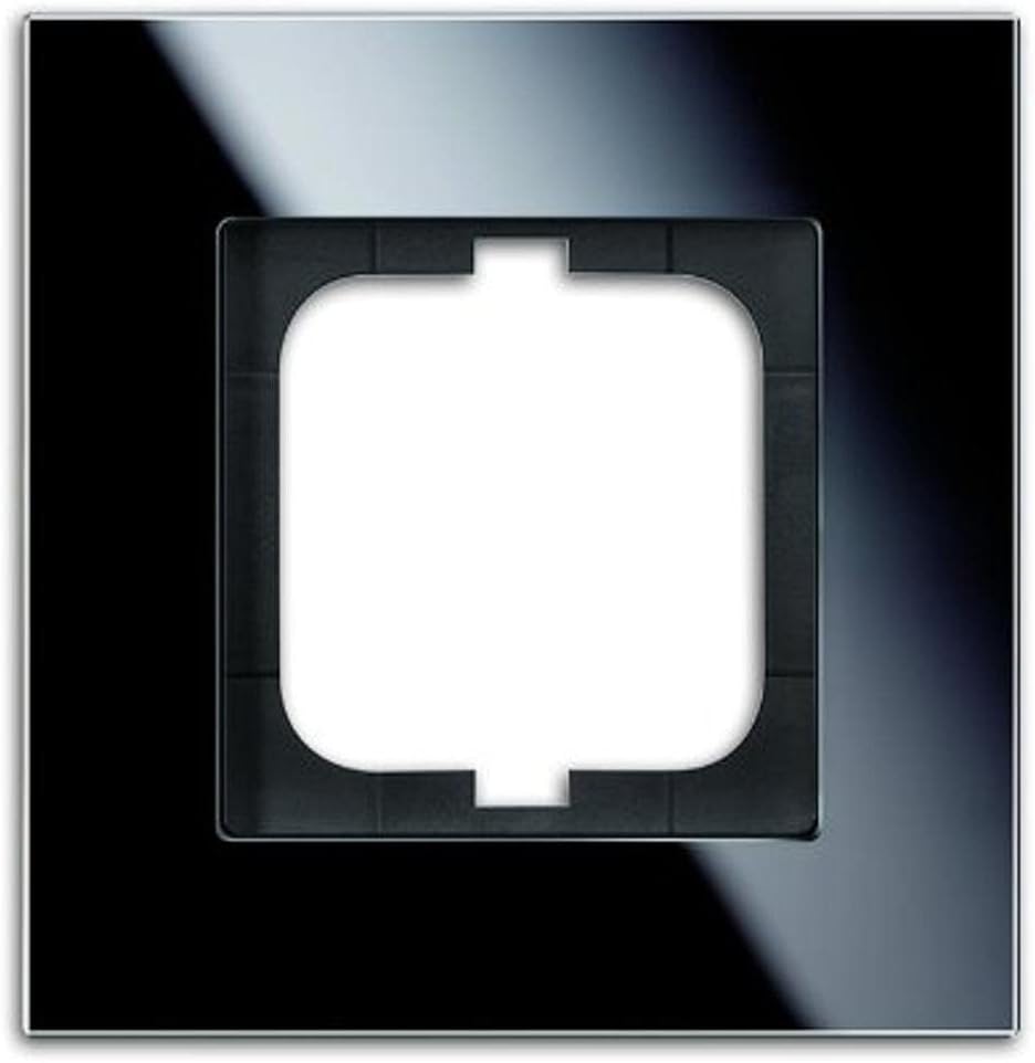 Busch-Jaeger 1721-825 Frame 1gang CARAT, glass black