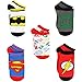 Justice League Boys Mens 5 pack Socks (Little Kid/Big Kid/Teen/Adult)