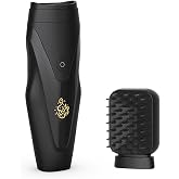 Rechargeable Arabian Electric Incense Burner, 2-in-1 Handheld Incense Comb, USB Electric Aroma Diffuser, Portable Fragrance Burner for Home, Travel, Muslim Ramadan Gift. (Black)