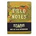 A6 Notebooks - Kitbag Field Notes - Pack of 2 - Each = 80 Pages - Size 5.8 x 4.1'