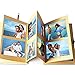 Scrapbook Albums, 6 x 8 Inches DIY Photos Collection By LUNIQI, Accordion Stretchable Folding Kraft Paper For Wedding Anniversary, Valentines Day, Love Memory