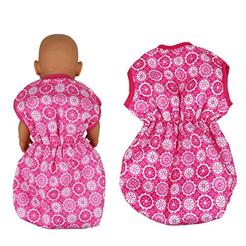 DC-BEAUTIFUL 3 Pack Baby Doll Accessories Set with Handbag and Front/Back Carrier Backpack and Sleeping Bag, Fits 14 to 18＂Dolls - Thumbnail 4