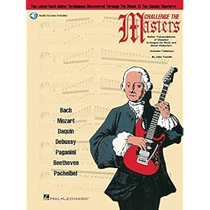 Challenge the masters guitare +cd