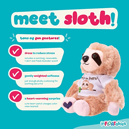 infloatables ThermaPals Microwavable Weighted Stuffed Animals Stuffed