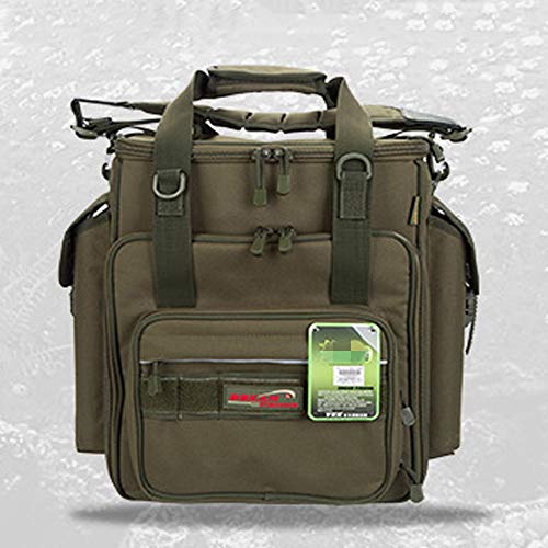 ZAGO Angeltasche multifunktionale Outdoor Fishing Bag Holdall Große Einzel-Schulter-Gerät-Speicher-Beutel Multifunktions…