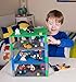 Strictly Briks Stackable White Short Base Plates for Building Blocks - Compatible with Lego & Major Brands - 10 x 10 in - 4-Pack & 30 Stackers