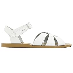 The Salt Water Original Sandal, White, Size 9 Toddler