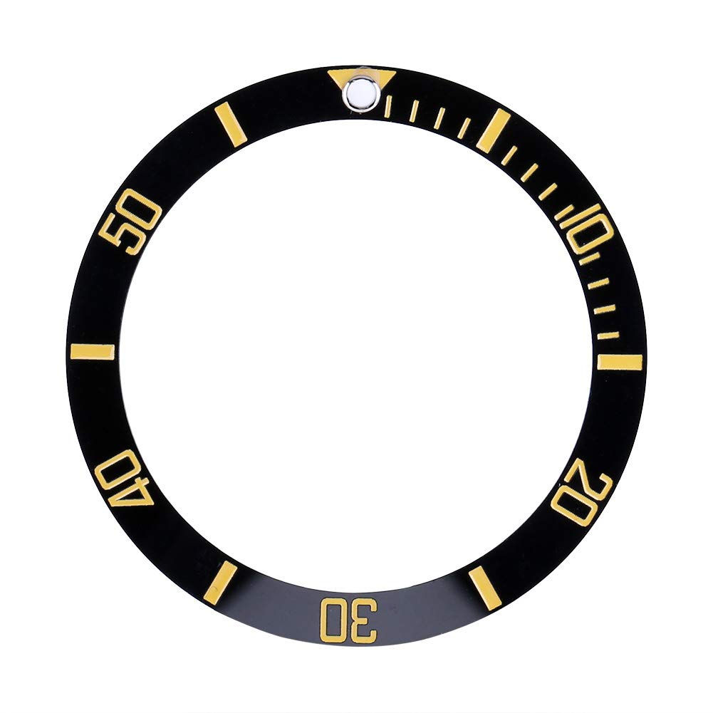 Photo 1 of Antilog Watch Bezel, Watch Bezel Insert 4 Colors New Ceramic Watch Wristwatch Bezel Insert Loop Replacement Parts(#4)