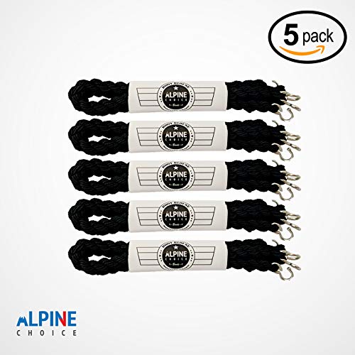 5 Black Military Boot Bands Blousing Boot Straps Military Grade for USMC, Air Force, Army and