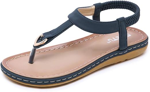 simple flat sandals for ladies