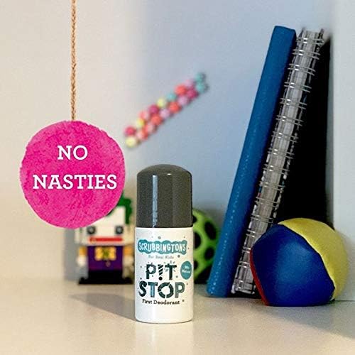 Scrubbingtons Pit Stop Kids Deodorant Natural Roll On for Children Teens. Made in UK - Image 5