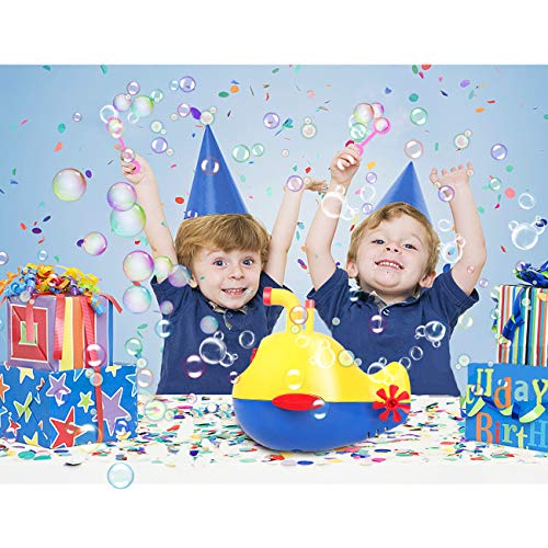 Sunba Youth Bubble Machine Automatic Bubble Blower Machine for Kids Boys Girls , Over 500 Bubble Per Minute Maker with Bubble Solution for Birthday Party , Christmas