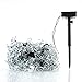 Deckey Flower LED String Light 100 LED Outdoor Solar Powered 54.8FT Decorative Blossom Fairy Lighting Christmas Flashing Lights for Xmas Tree Patio Gardens House Yard (Warm White)